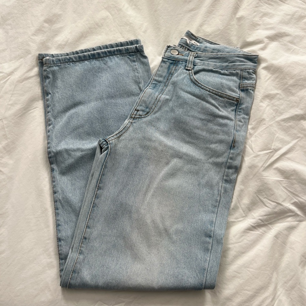 Oak + Fort straight leg jeans